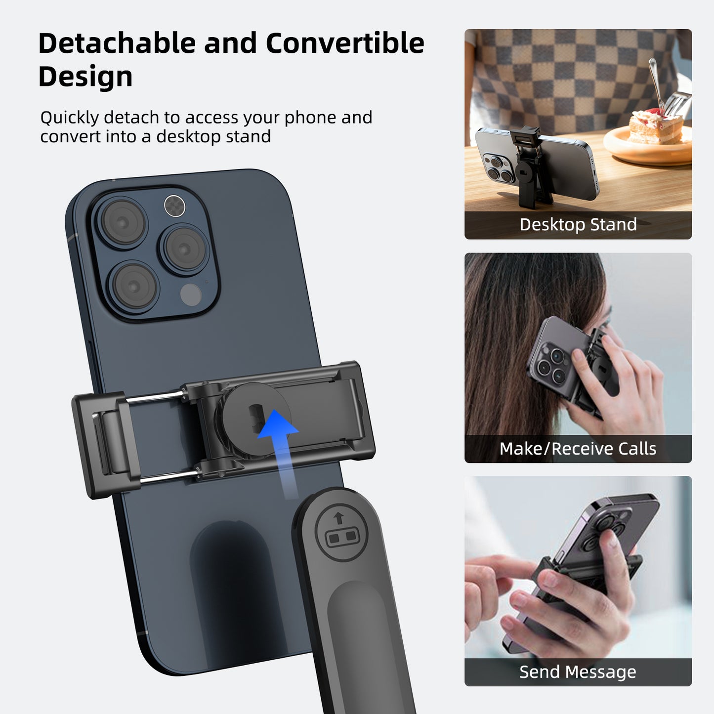 Mobilife Long Selfie Stick Tripod 360° Rotation Balance Handle 62" Extended Mobile Tripod Aluminum Bluetooth Remote 3 in 1 Selfie Stand for Vlog Travel Smartphone Mirrorless Camera Gopro