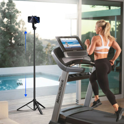 Mobilife 64" Multi-Function Selfie Stick Tripod Long Selfie Stick Multiple Mount for Camera, Gopro, Fill Light Aluminum