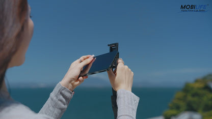 Mobilife Long Selfie Stick Tripod 360° Rotation Balance Handle 62" Extended Mobile Tripod Aluminum Bluetooth Remote 3 in 1 Selfie Stand for Vlog Travel Smartphone Mirrorless Camera Gopro